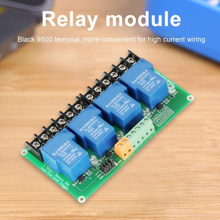 4 Channel Trigger Board Shield High Low Level Trigger for PLC Automation Control  |  Relay Series Electronic Components & Supplies Relay Series