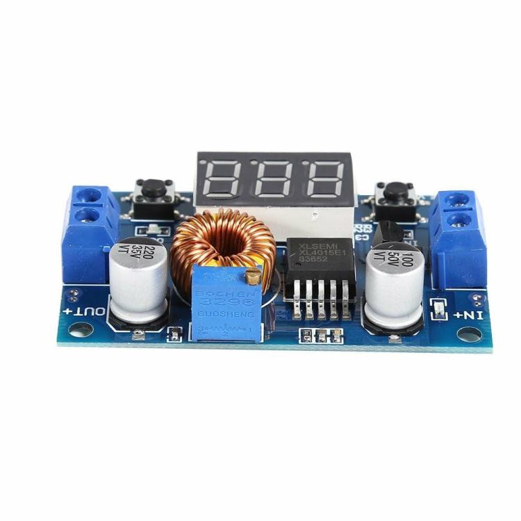 5A 75W DC-DC Converter Adjustable Step-Down Power Supply Module w/Voltmeter  |  DC Series DC Series DC Series