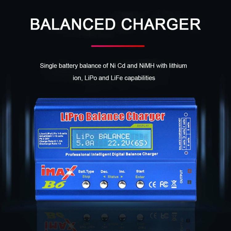 80W Balance Charger Adapter 18V 6A RC Charger for NiMH NiCd Pb Battery  |  Other Accessories & Parts Electronic Components & Supplies Other Accessories & Parts