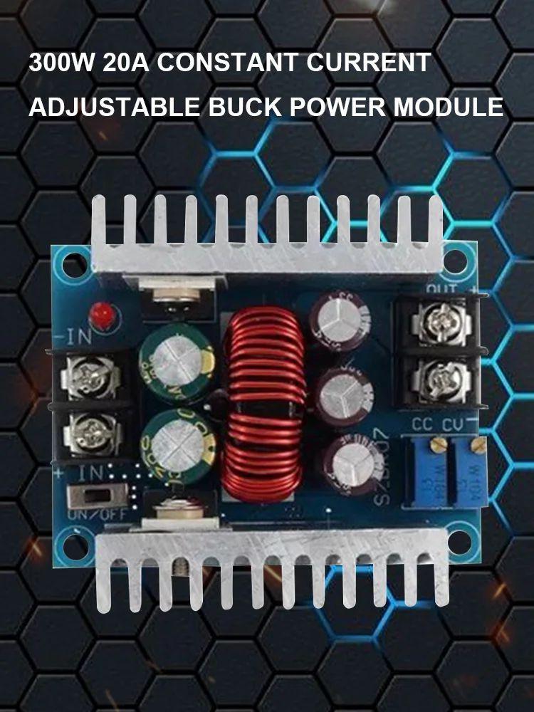 DC-DC Buck Converter Board 300W 20A Power Voltage Board Short Circuit Protection  |  Other Accessories & Parts Electronic Components & Supplies Other Accessories & Parts