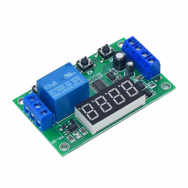 DC5/12/24V Delay Relay Module Programmable Relay Module Cycle Timer Delay Switch  |  Relay Series Electronic Components & Supplies Relay Series