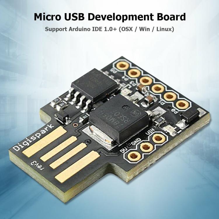 Digispark Kickstarter ATTINY85 Module DC 5V Micro USB Development Board  |  Development Board Series Development Board Series Development Board Series