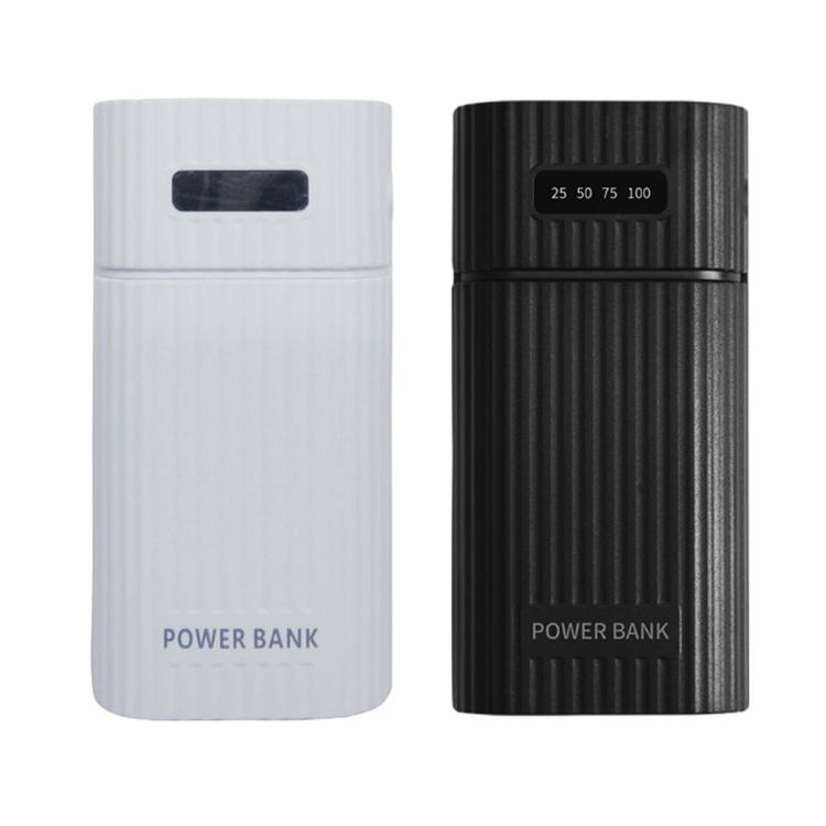 DIY Power Bank Kit Box Case 18650/18700/20700/21700 Battery Charger Adapter  |  Other Accessories & Parts Electronic Components & Supplies Black/White