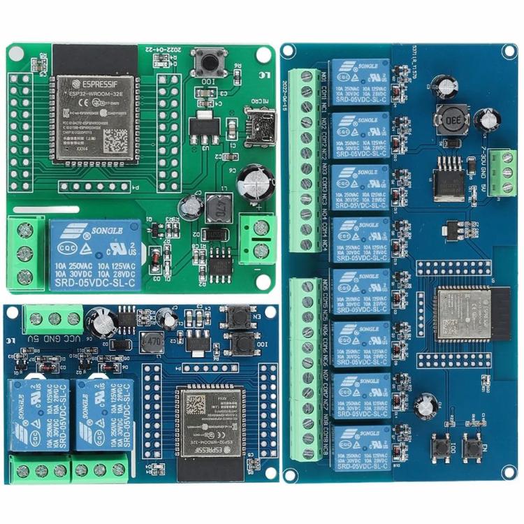 ESP32 ESP32-WROOM Development Board 1/2/8 Channel ESP32 WIFI BT BLE Relay Module  |  WIFI Bluetooth Series Electronic Components & Supplies WIFI Bluetooth Series