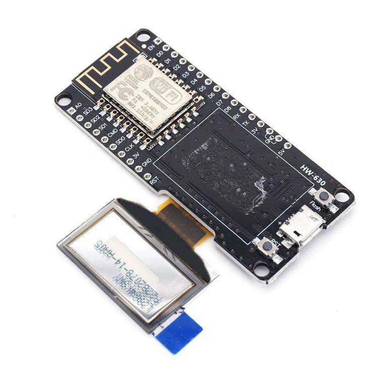 For Wemos NODEMCU ESP8266 WiFi Module 0.96 Inch OLED Display CP2102 Board  |  WIFI Bluetooth Series Electronic Components & Supplies WIFI Bluetooth Series