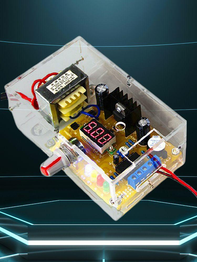 LM317 Adjustable Power Board Kit 1.2V-12V Voltage Regulator Power Supply DIY Kit  |  DC Series DC Series DC Series