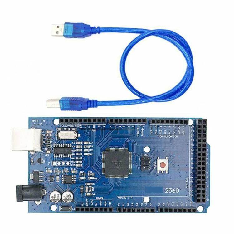 Mega2560 R3 ATmega2560-16AU Microcontroller Development Board CH340G USB Chip  |  Development Board Series Development Board Series Development Board Series