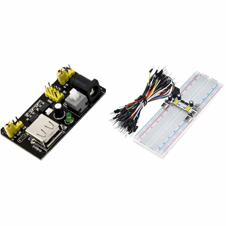 Prototype Bread Board 3.3/5V Mini Breadboard Breadboard Power Module for Arduino  |  Other Accessories & Parts Electronic Components & Supplies Other Accessories & Parts