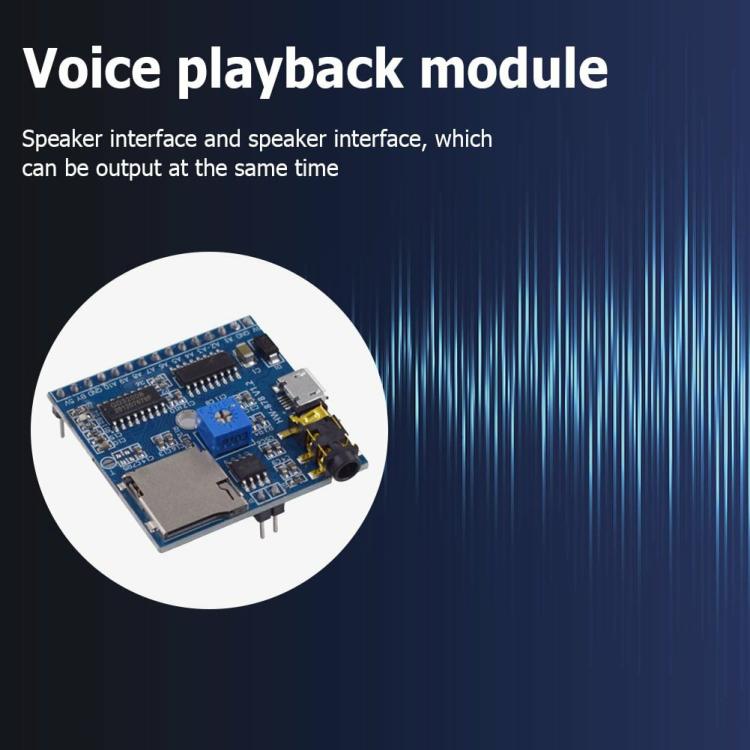 Voice Playback Module MP3 Trigger Amplifier Module Voice Broadcast Device  |  Development Board Series Development Board Series Development Board Series