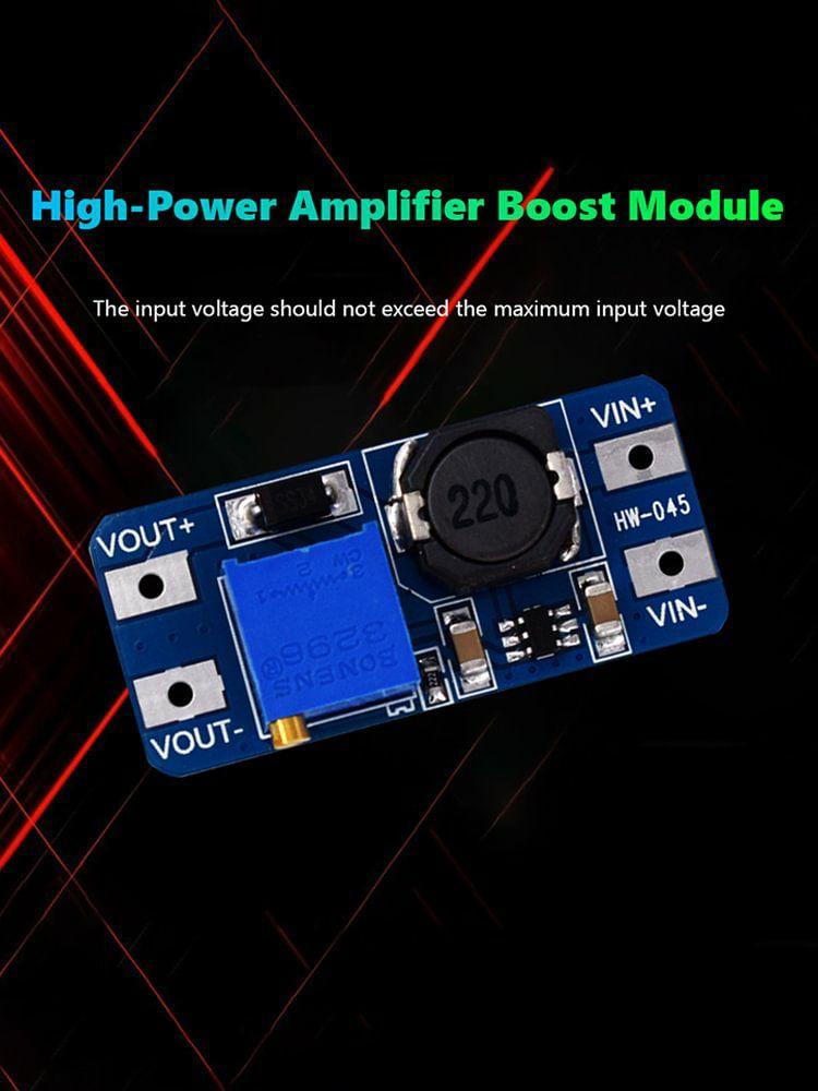 HW-045 2V-24V Adjustable Boost Module 2A DC Step Up Power Board Converter  |  DC Series DC Series DC Series