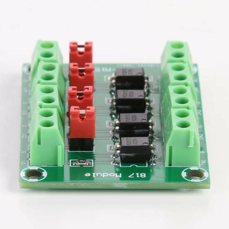 PC817 4 Channel Optocoupler Isolated Board Voltage Converter Adapter Module  |  DC Series DC Series DC Series