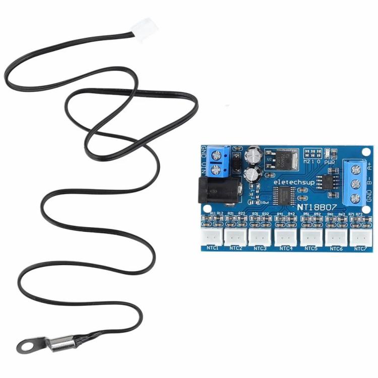 RS485 7-Channel Modbus RTU Remote Acquisition Monitor Module DC 12V B3950 10K 1%  |  Other Accessories & Parts Electronic Components & Supplies Other Accessories & Parts